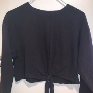 Long sleeve crop